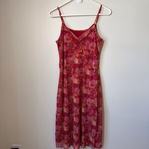 Mexx Y2K dress crossover ruffle babydoll style spaghetti straps adjustable lined